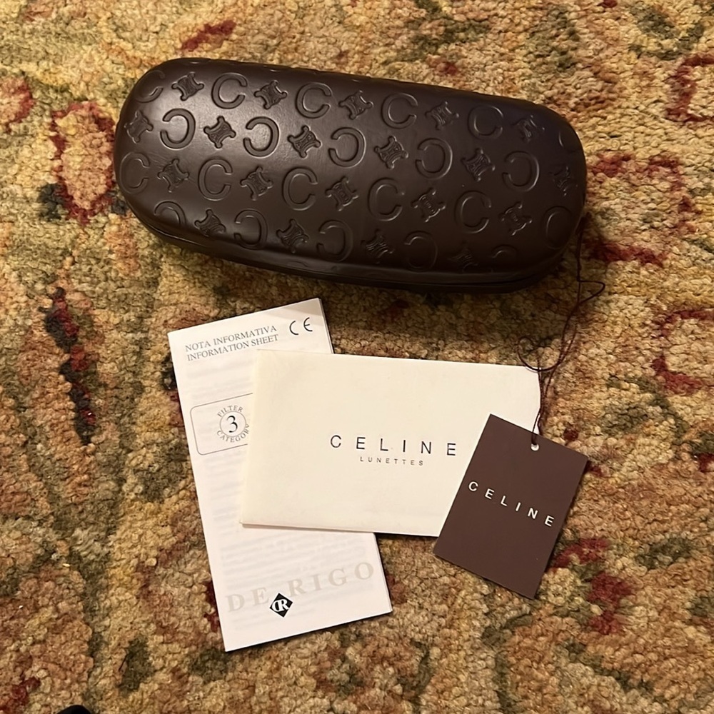 Authentic Celine sunglasses. Like new condition. No scratches on lenses. - Picture 10 of 14